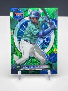 2023 Bowman's Best Top Prospects LAZARO MONTES /99 Green Mini-Diamond Refractor - Picture 1 of 3