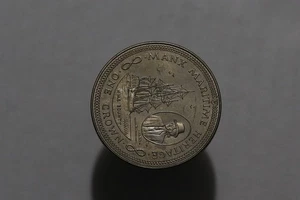 🧭 🇮🇲 ISLE OF MAN 1 CROWN 1982 HMS BOUNTY B88 #7309 - Picture 1 of 3