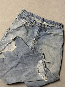 Cinch Jeans Mens 34x32 Blue White Label Straight Western Cowboy Rodeo - Picture 1 of 20