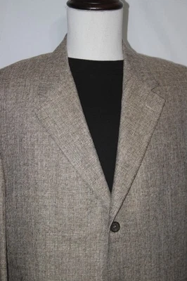 ZANELLA Blazer 44L Made in Italy 3 Button No Vent Sport Coat Wool - Image 1 of 4