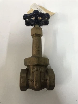 POWELL Fig. 375 Bronze Gate Valve "White Star" 1" Class 200 WSP - Image 1 of 4