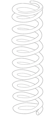 Honda Accord 2006-2007 genuino - resorte delantero 51401-SDP-A03 Foto 1 de 2