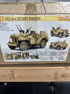 Dragon 75038 Special Air Service 4x4 Dessert Raider Plastikmodellbausatz im Maßstab 1:6 - Bild 1 von 14
