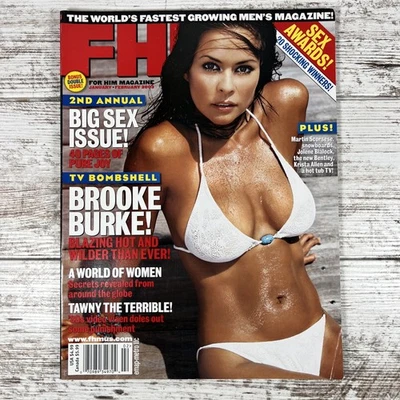 FHM Magazine (January/February 2003) Brooke Burke Jolene Blalock Tawny Kitaen - Image 1 of 4