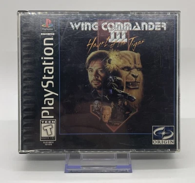 Wing Commander III: Heart of the Tiger (Sony PlayStation 1, 1996) Missing Manual - Image 1 of 4