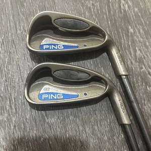 Ping G2 4 And 5 HL Irons Right Handed Blue Dot TFC Soft Regular Flex Graphite - Picture 1 of 4