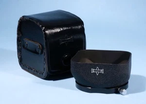 Mamiya TLR 48mm Metal Lens Hood + Case * For 80mm 150mm C33 C220 C330 etc... - Picture 1 of 2