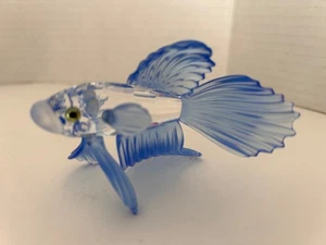Swarovski Kristall "Südsee" blau siamesisch kämpfen Beta Fisch Figur mit OVP - Bild 1 von 9