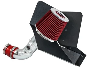 Cold Heat Shield Air Intake Kit+RED Filter For 09-17 Corolla/16-17 iM 1.8L - Picture 1 of 5