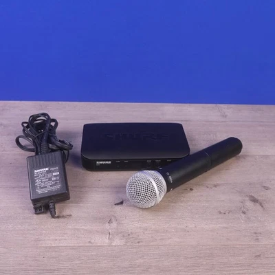 Shure BLX4 H8 Funkempfänger & PG58 Mikrofon TOP ZUSTAND - Bild 1 von 4