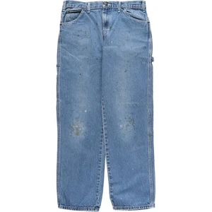 Used Dickies denim painter pants men's size W33 - Picture 1 of 17