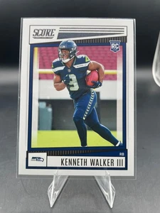 2022 Panini Score KENNETH WALKER III (RC) Rookie Card #329 SeaHawks - Picture 1 of 5