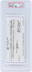 Bucky Dent New York Yankees Signed Check from September 15, 1989 - PSA 84845889 - Picture 1 of 2