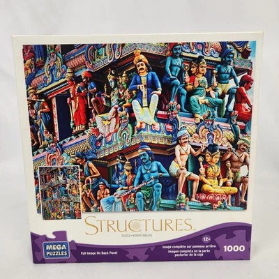 New Sealed Mega Puzzle Structures "Sri Mariamman Temple" Singapore 1000 Pc - Image 1 of 4