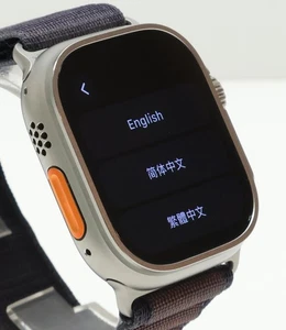 Apple Watch Ultra 2 boîtier en titane 49 mm (GPS + cellulaire) MRET3LW/A - Photo 1 sur 14