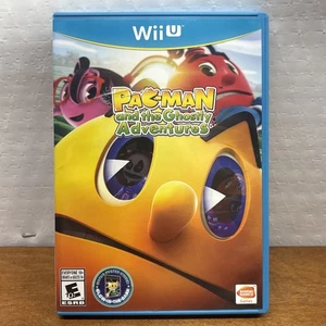 Pac-Man and the Ghostly Adventures (Nintendo Wii U, 2013) w/Manual & Poster - Picture 1 of 4