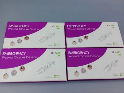 JC Care Emergency Wound Closure Device, Zip Stitch Sutures Bandage Kit 8 Pcs - Image 1 of 3