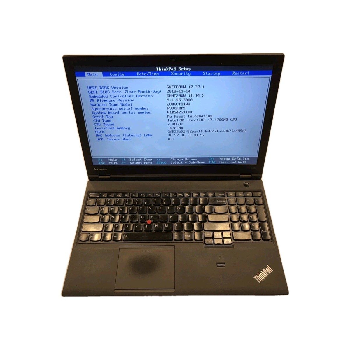 Lenovo ThinkPad W540 Intel Core i7 4th Gen. PC Laptops Lenovo ThinkPad W540 Intel Core i7 4th Gen. PC Laptops