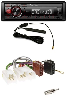 Pioneer MP3 DAB 1DIN AUX USB Autoradio für Nissan Almera N15 (1995-2000) - Bild 1 von 4