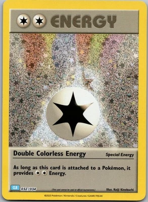 Double Colorless Energy (CLB) Holo Trading Card Game Classic 032/034 NM - Image 1 of 2