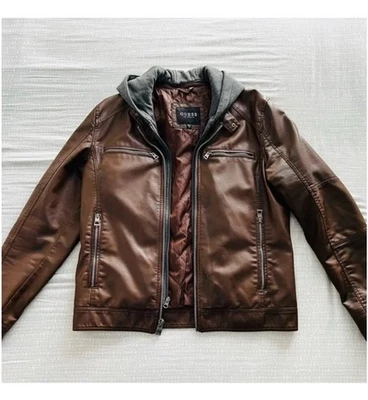 Guess Faux Leather Jacket Men’s - Image 1 of 4
