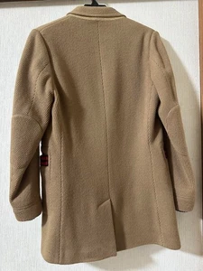 Band Of Outsiders Double-Breasted Chester Coat Knit Panel Accent M Size Japan  - Picture 1 of 10