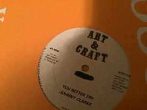 Johnny Clarke , You Better Try , 12” Art - Picture 1 of 1