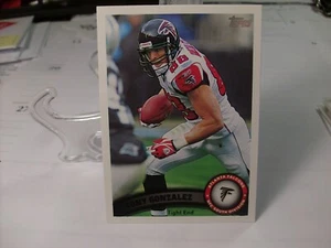 2011 Topps Football #417 - Tony Gonzalez - Atlanta Falcons  11-190 - Picture 1 of 2