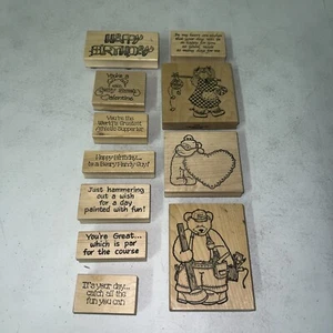 11 Darcie’s Ink Holz Stempel - Bild 1 von 7