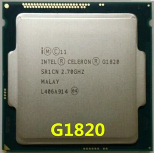 Intel Celeron G1820 CPU Dual-Core 2.7 GHz 2M SR1CN LGA 1150 Processor - Picture 1 of 1