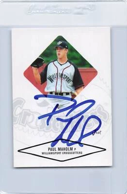 2004 Just #48 Paul Maholm Crosscutters Signed Auto *H7289 - Image 1 of 2