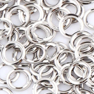 100 Metal Eyelets For DIY Leather Craft Apparel Scrapbooking - Picture 1 of 22