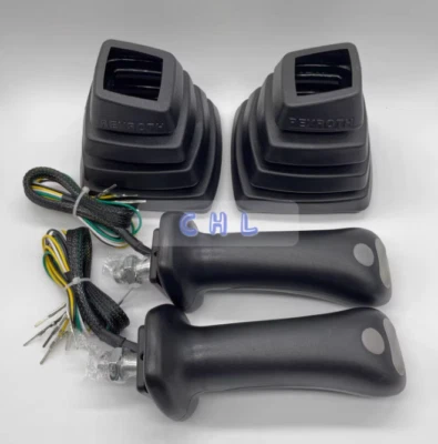 1 Pair For Sany / XCMG / Rexroth joystick handle glue 4 button keys 12mm - Image 1 of 4