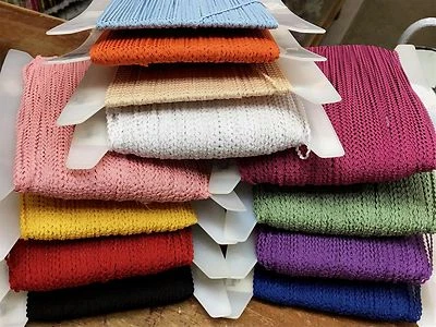 mini 1/8" ricrac trim ric rac 3yds made in France assorted - Image 1 of 4