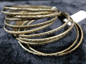 New York & Co Womans Bangle Bracelet Set NWT - Picture 1 of 5