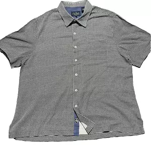 Nat Nast Shirt Mens Extra Large XL Silk Blend Geometric Luxury Originals Bowling - Picture 1 of 15