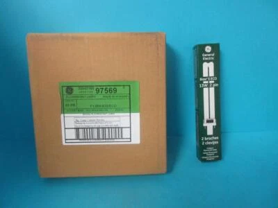 Box of 10 GE 97569 F13BX/835/ECO 13 Watt 3500K 2 Pin GX23 Base CFL Lamp Light - Image 1 of 4