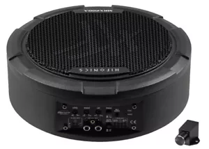 Aktive Active Subwoofer Bass rund Reserverad Hifonics MRX200A flach klein - Bild 1 von 3