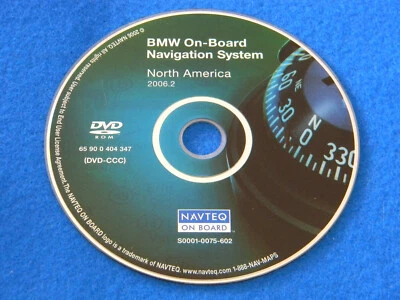 BMW 330i 650ci 2006 navegación navegación DVD rom OEM 65900404347 S0001-0075-602 Foto 1 de 4