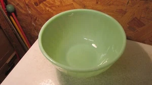 Old Fire King Jadeite Swirl Mixing Bowl - 9" - Picture 1 of 2