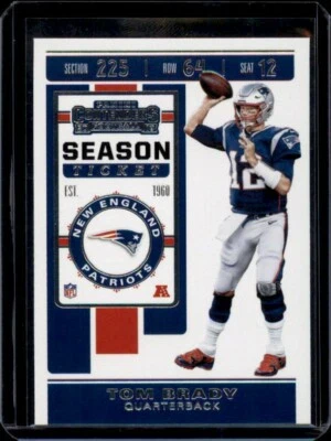 2019 PANINI CONTENDERS FOOTBALL SINGLES - ALL BASE CARDS # 1-100 - YOU PICK  - Image 1 of 2