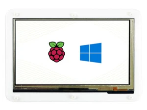 Waveshare 1024x600 7inch Display with Case for Raspberry Pi IPS Touch Screen - Picture 1 of 11