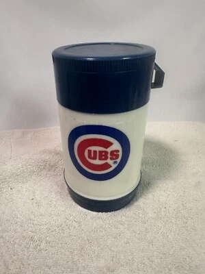 Vintage Chicago Cubs MLB Promo Arby’s Dads Root Beer Beverage Thermos Cooler Cup - Image 1 of 4