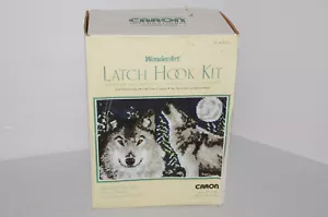 Kit gancio chiusura CARON WonderArt Midnight Wolves #4465 27"x40" - nuovo scatola aperta - Foto 1 di 7