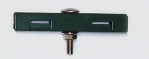 U-Verbinder Gittermatten Verbinder für Doppelstabmattenzaun Endlosverbinder grün - Bild 1 von 2