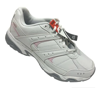 Avia White Walking Shoes Womens Size 8.5 W AVI Verge Memory Foam Sneakers Vegan - Image 1 of 4