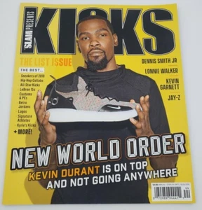 SLAM KICKS MAGAZINE SNEAKER THE LIST ISSUE KEVIN DURANT OCTOBER 2018 SNEAKERHEAD - Picture 1 of 4