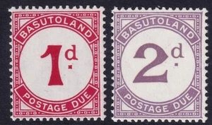 Basutolandia 1933-38 franqueo debido conjunto SGD1-D2 - MNH - Imagen 1 de 2