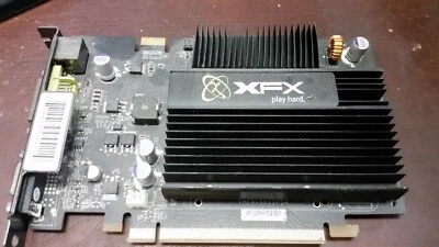 XFX GeForce GF 8500GT 500M 512MB DDR2 TV DVI PCI-E PV-T86J-YAHG - Image 1 of 3