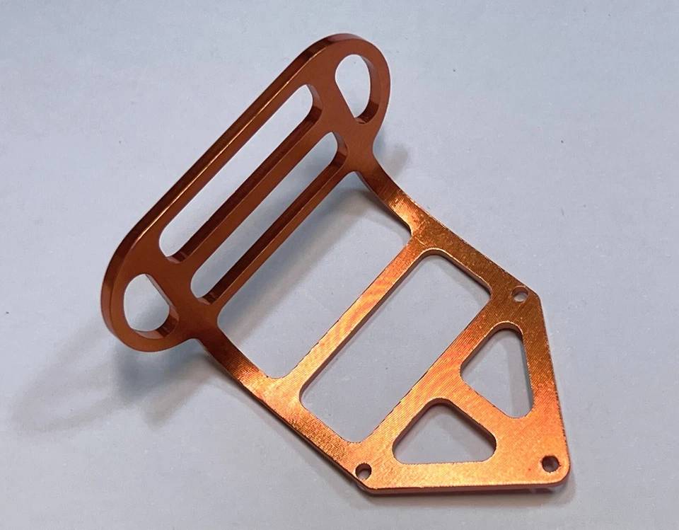 680006 ORANGE ALUMINIUM BUMPER 1:18 HSP SCALE ROCK CRAWLER - Image 1 of 1